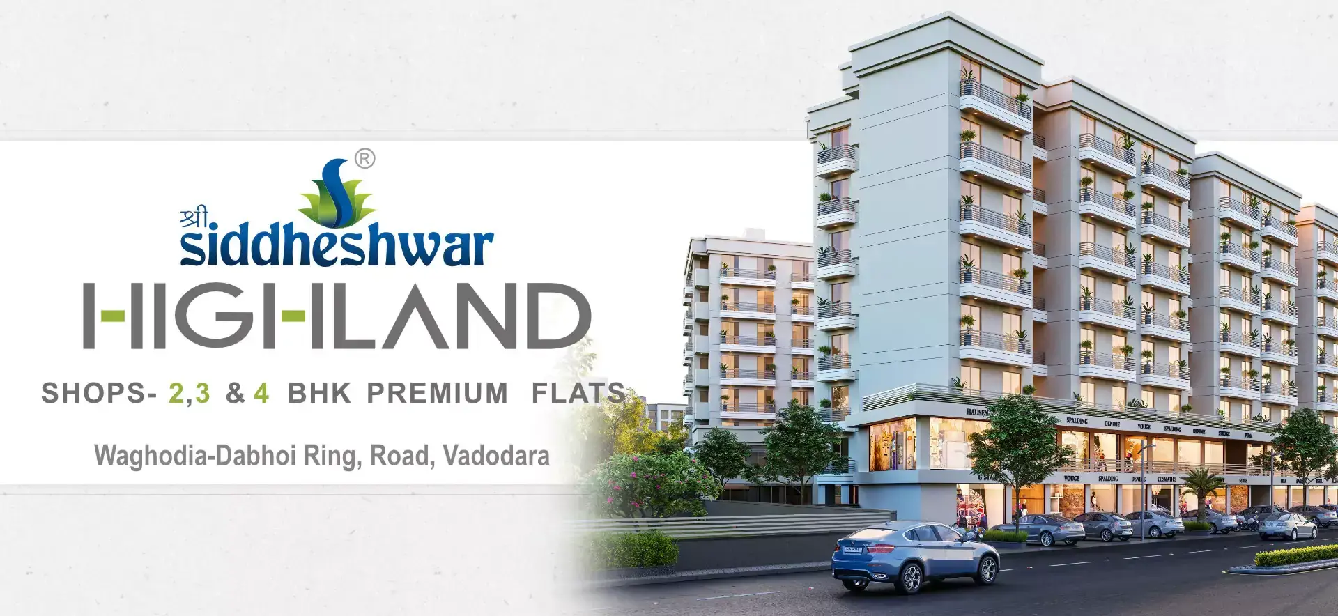 759 sq ft 3 BHK 3T Apartment for Sale in Shree Infra Goa Shivam Highview  Waghodia Vadodara