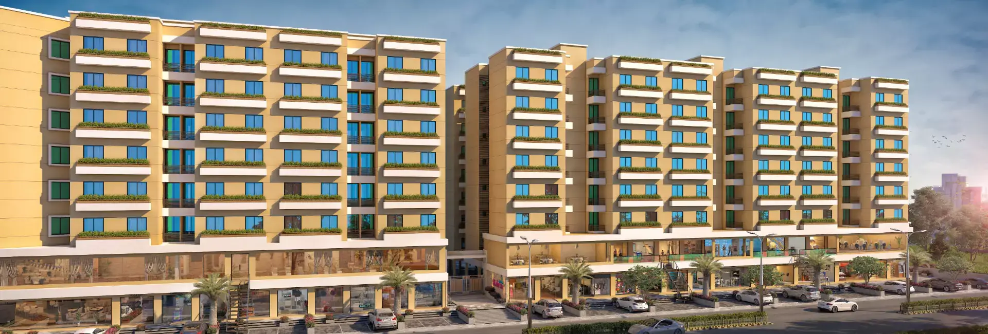 2 & 3 BHK luxurious flats in Vadodara - Shree Siddheshwar Habitet