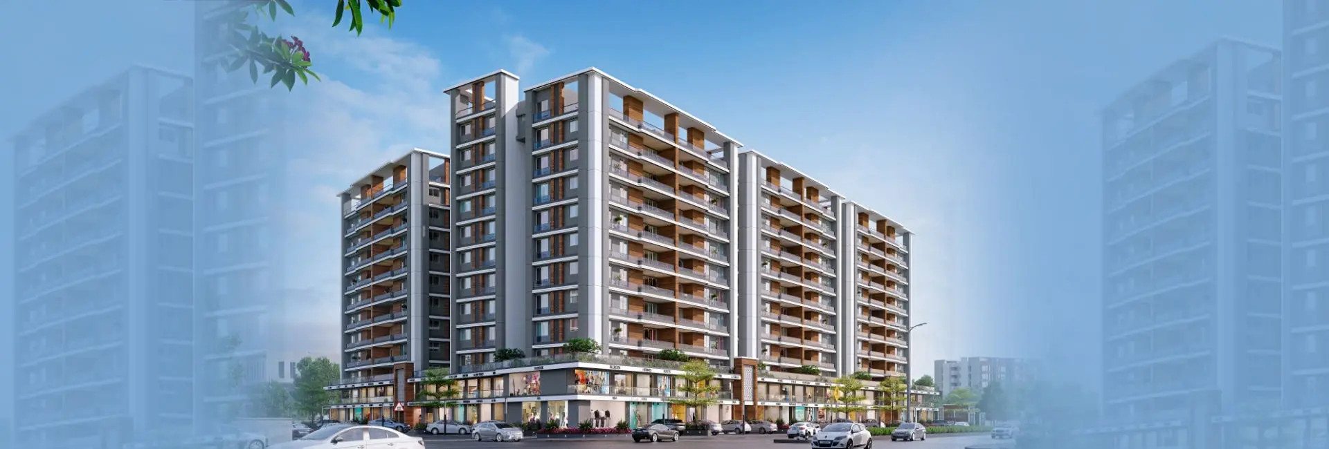 3 & 4b2hk flats in Vadodara - Shree Siddheshwar Hazelwood