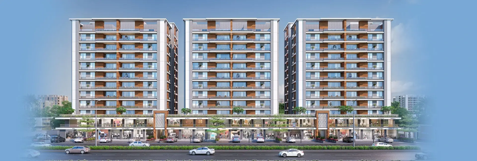 3 & 4b2hk flats in harni Vadodara - Shree Siddheshwar Hazelwood