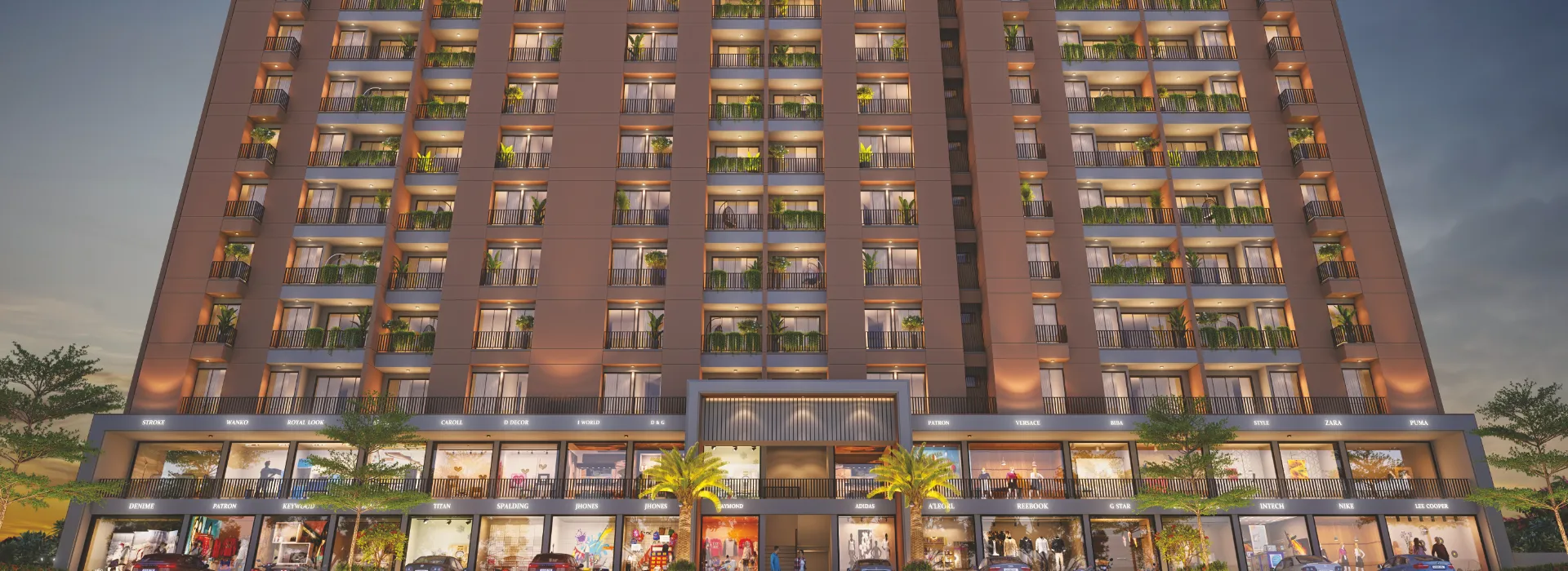 Commercial Shops | 2 & 3 BHK Flats