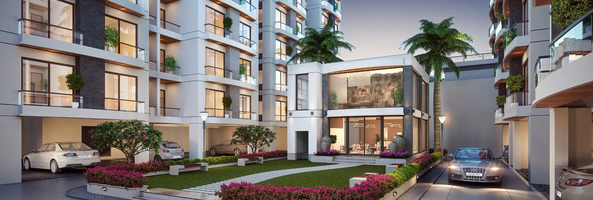 Flats, penthouse and shops in Vadodara - Shree Siddheshwar Heliconia