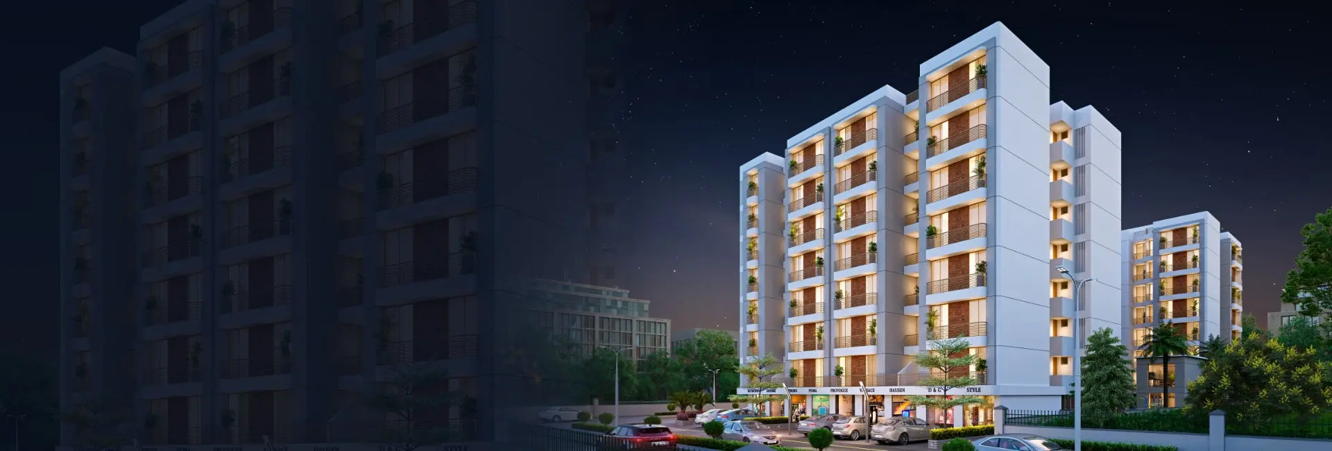 2 & 3 Bhk luxurious flats in Tarsali, Vadodara - Shree Siddheshwar Highview