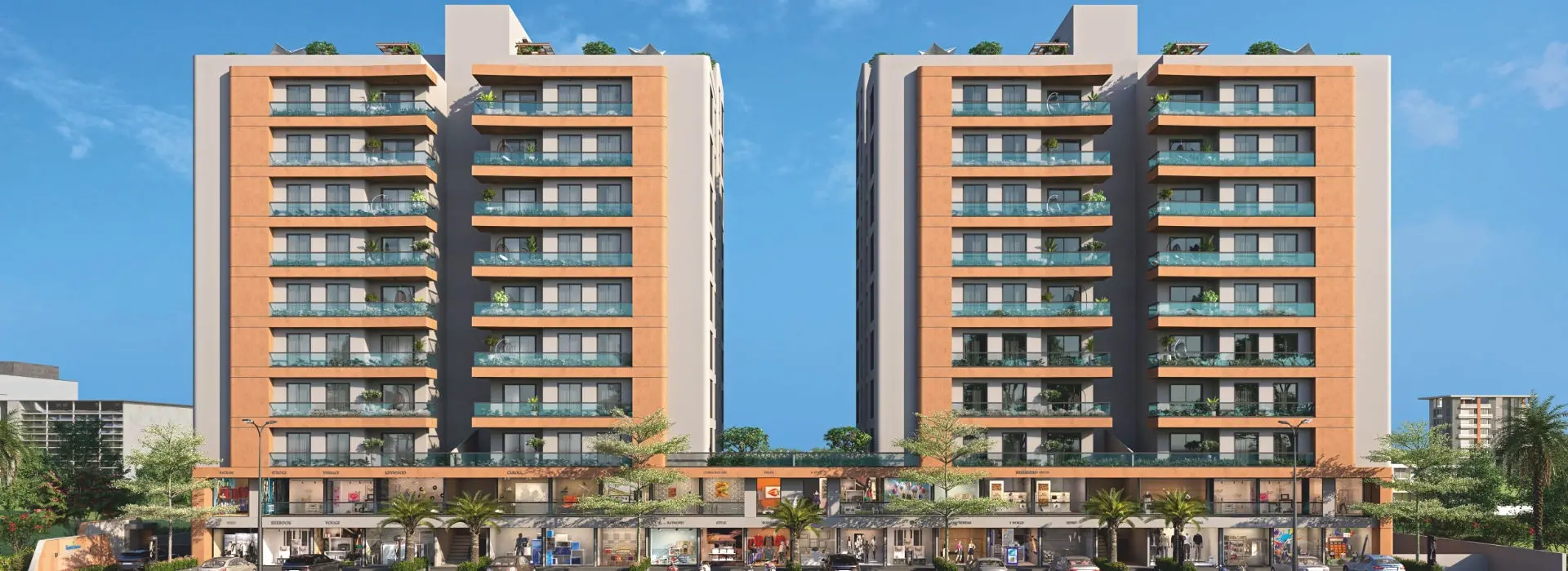 Exterior View of Shree Siddheshwar Highline