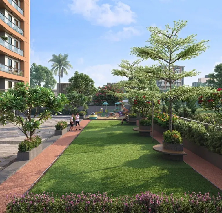Outdoor Spaces at Shree Siddheshwar Highline