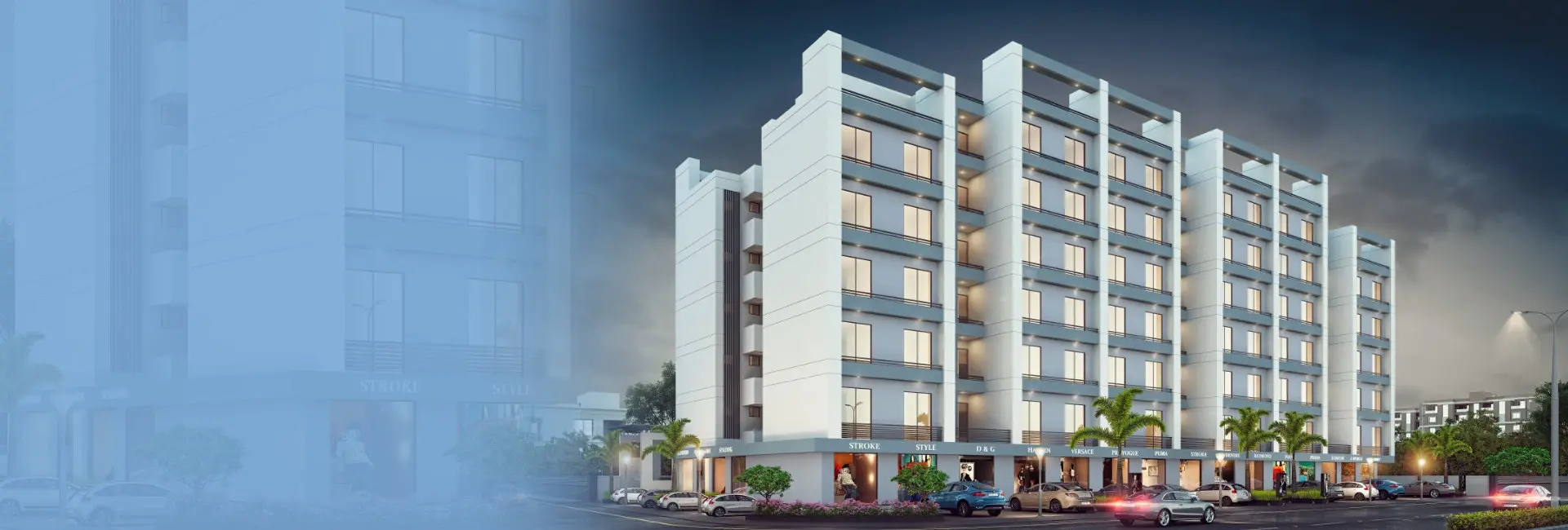 2 & 3 Bhk flats in Manjalpur, Vadodara - Shree Siddheshwar Highstreet