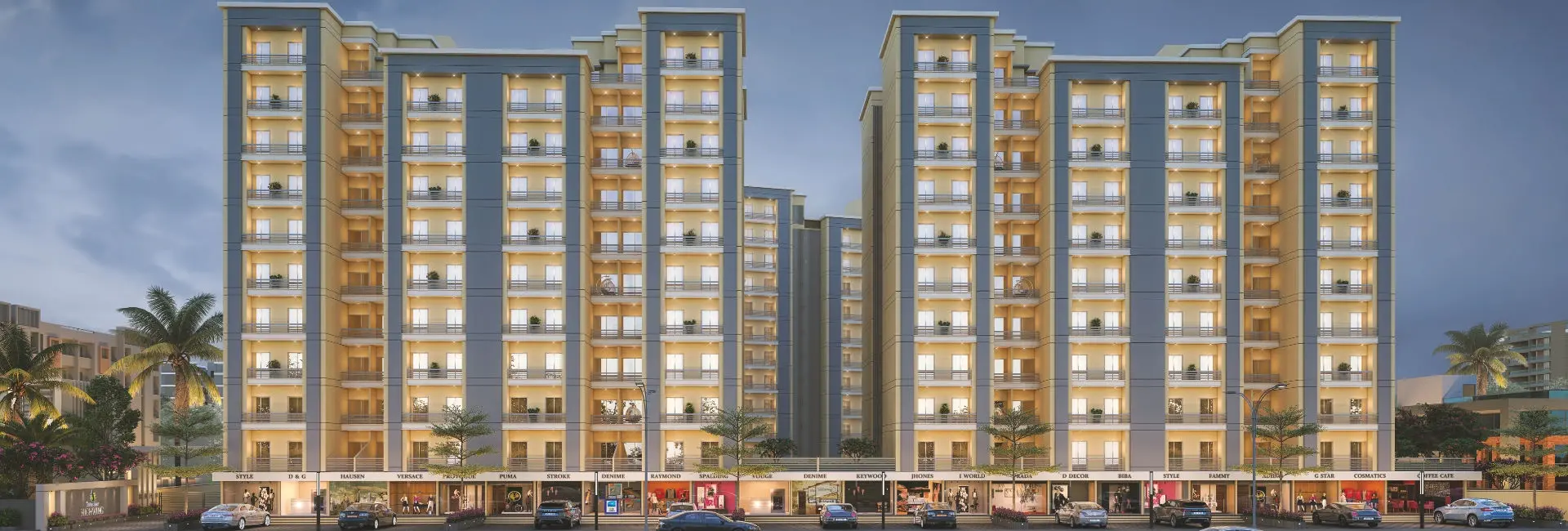 2 & 3 BHK premium flats in Vadodara - Shree Siddheshwar Highwing