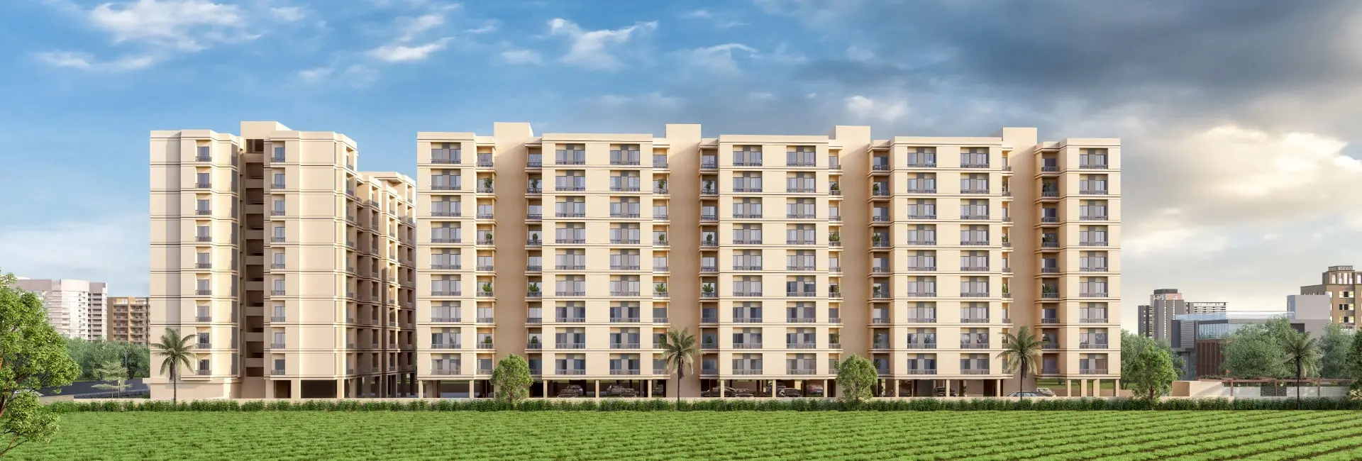 Residential and Commercial Apartment Vadodara - Shree Siddheshwar Hilltown