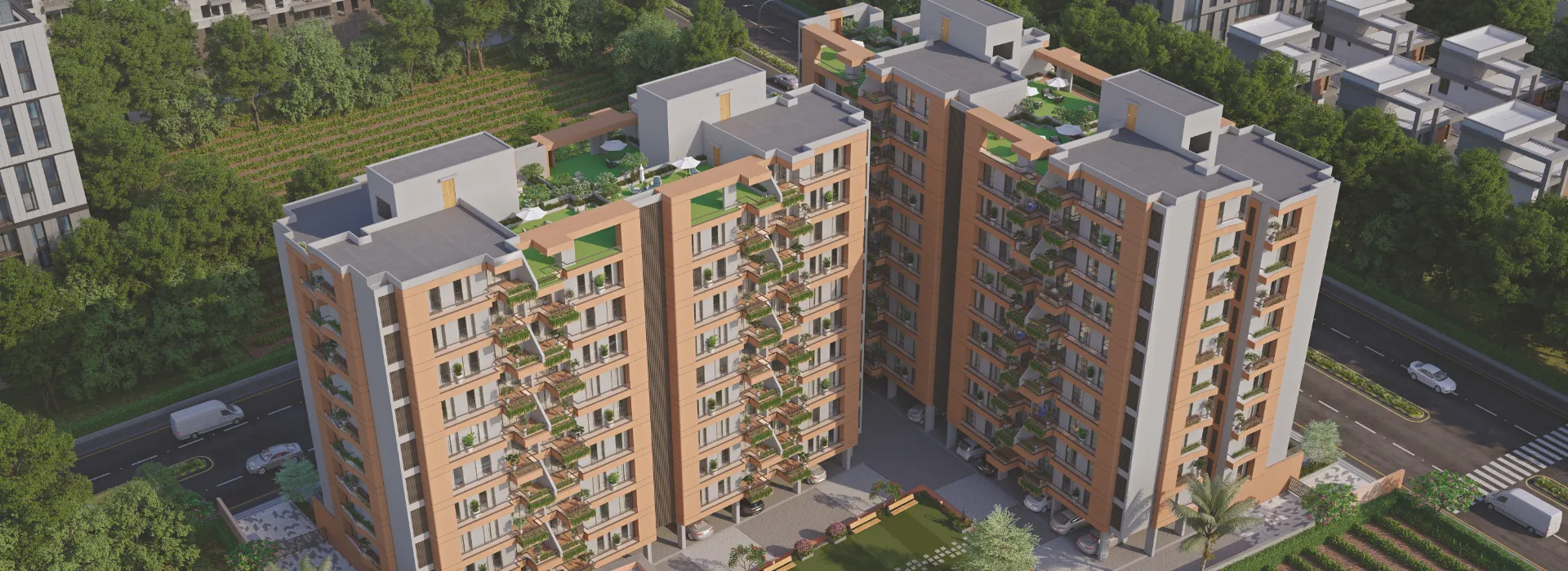 3BHK Flats & Penthouses in Vadodara